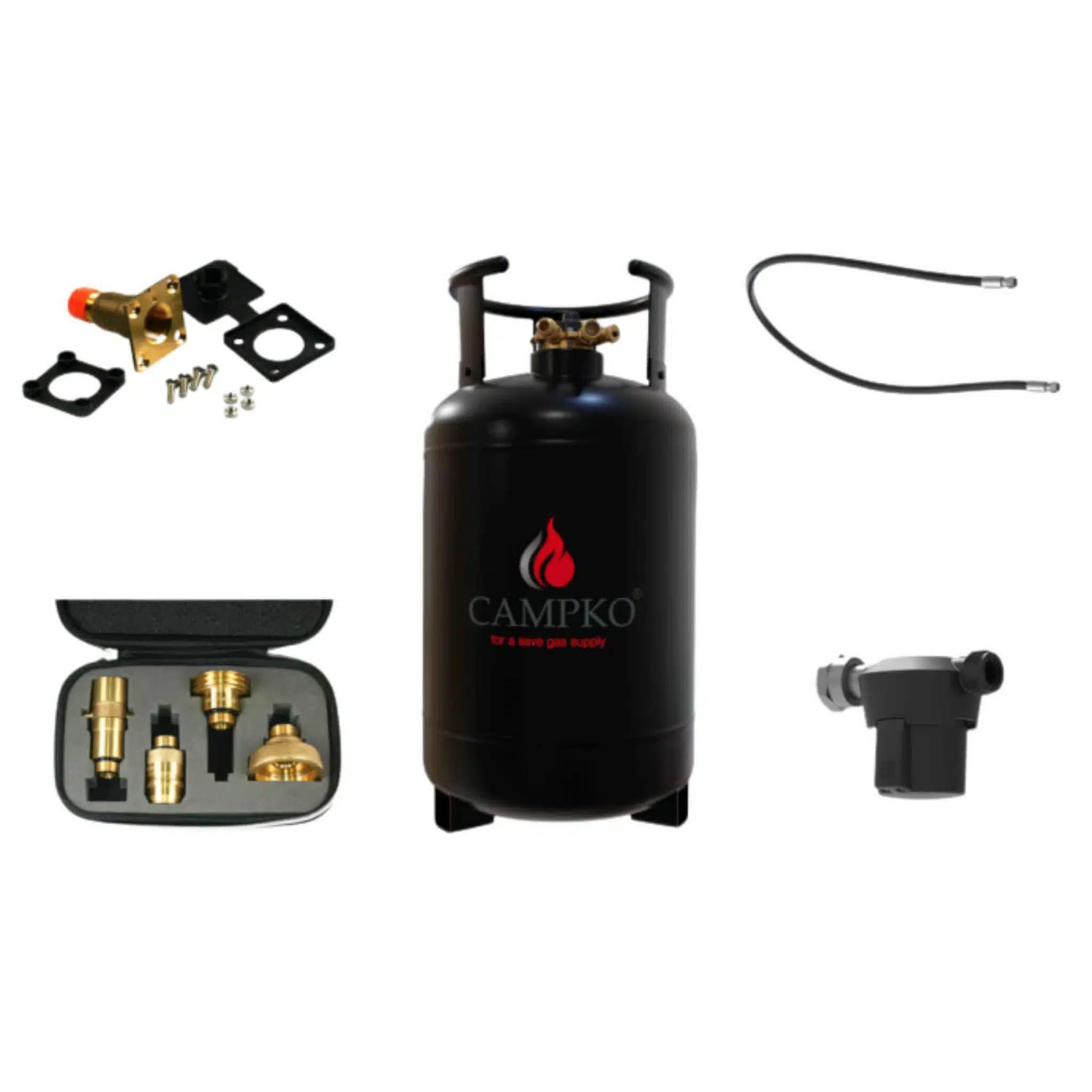 KIT Complet GPL CAMPKO réservoir 30L 1 KIT Complet GPL CAMPKO réservoir 30L