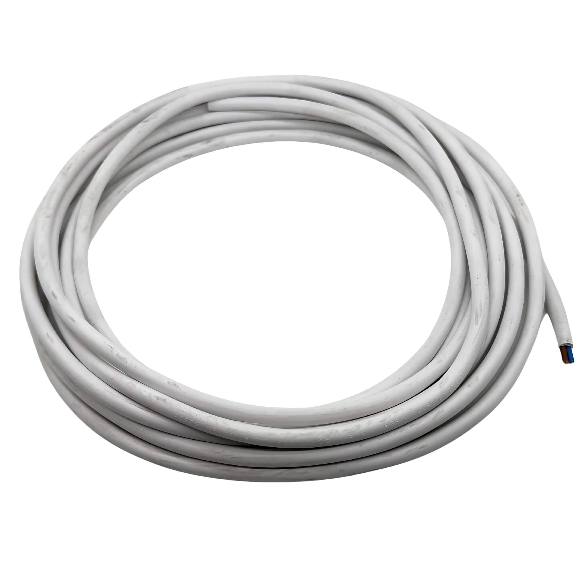 Câble souple 2 conducteurs H05VVF 2,5mm² x5 mètres 3 Câble H05VVF 2 x 2,5 mm² pour circuit électrique en van ou fourgon