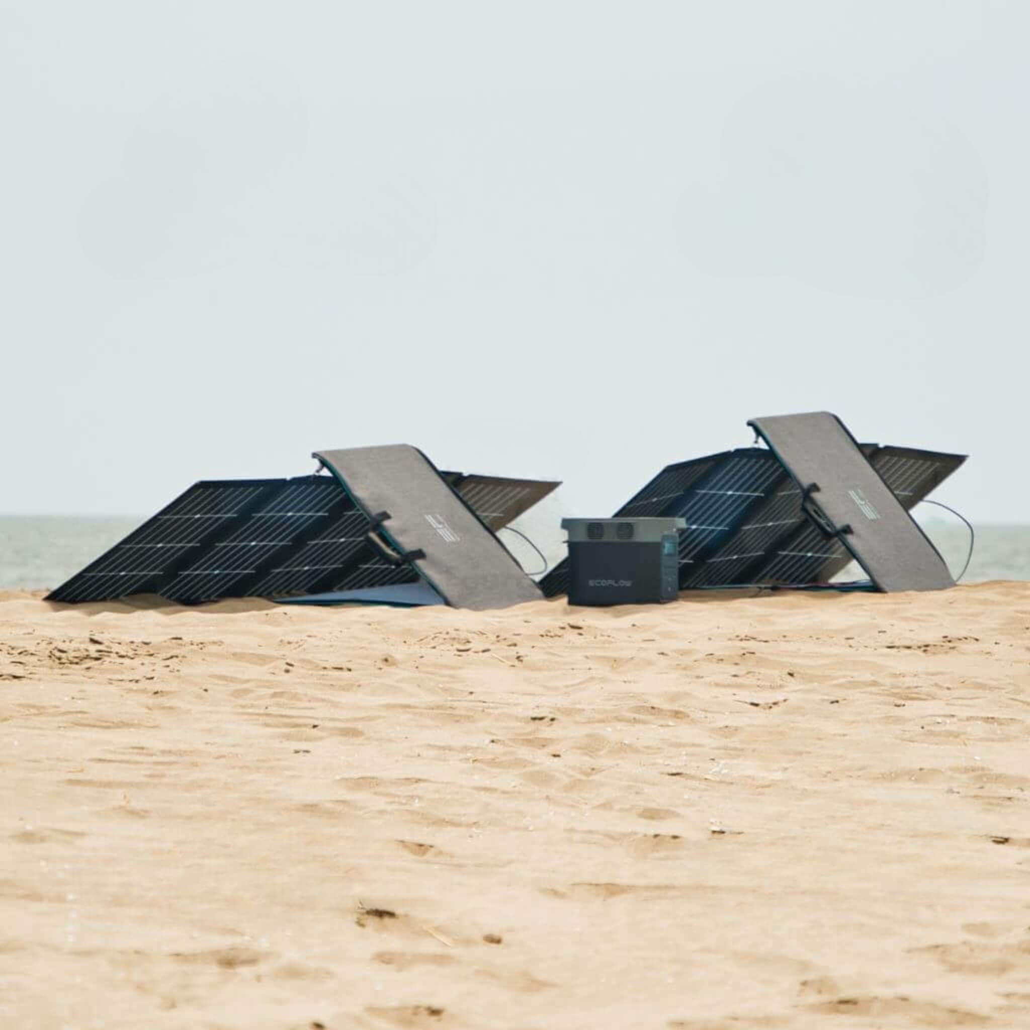 Ecoflow Delta 2 - 1024Wh 8 Panneaux solaires en série, Ecoflow Delta 2