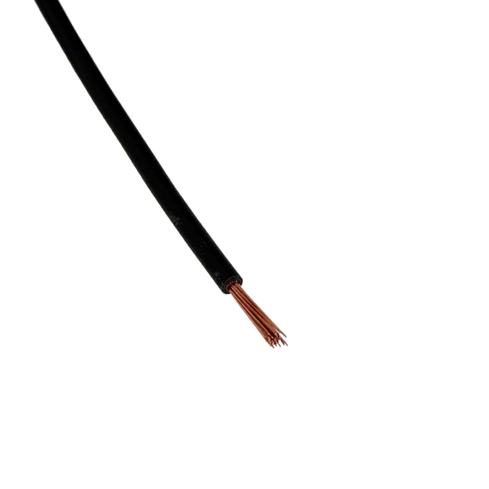 Cable Souple 2.5mm² Noir H07V-K 1 Cable Souple 2.5mm² Noir H07V-K
