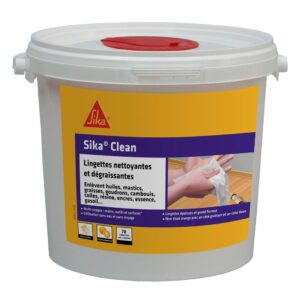 Sika Clean : Lingettes Nettoyantes Mastic / Colles