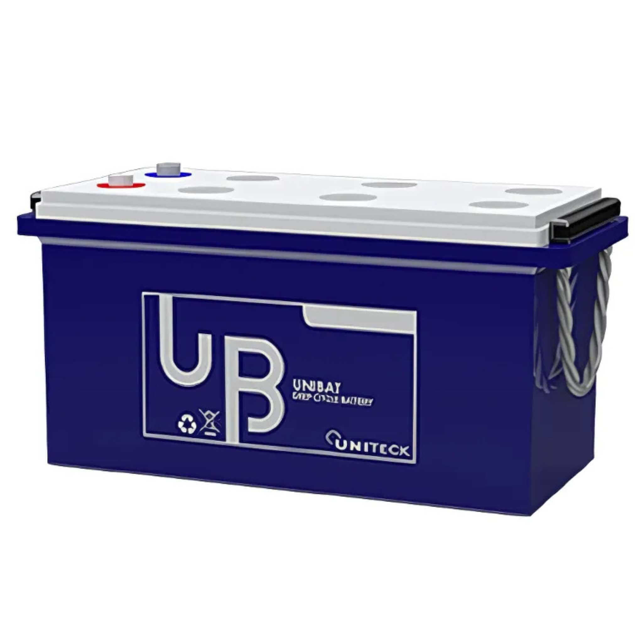 Batterie gel plomb carbone 220 Ah Uniteck 1 Batterie gel plomb carbone 220 Ah Uniteck
