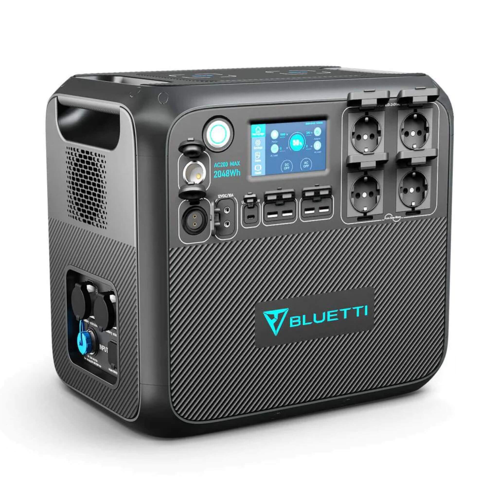 Bluetti AC200MAX 2048Wh 5 Bluetti AC 200 max, Bluetti, électricité, batterie nomade, prises
