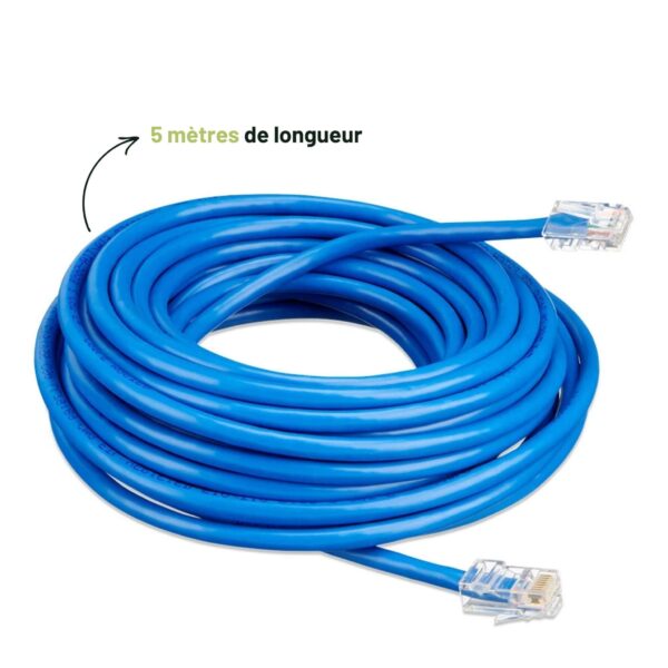 Câble longueur 5m RJ45 de chez Victron