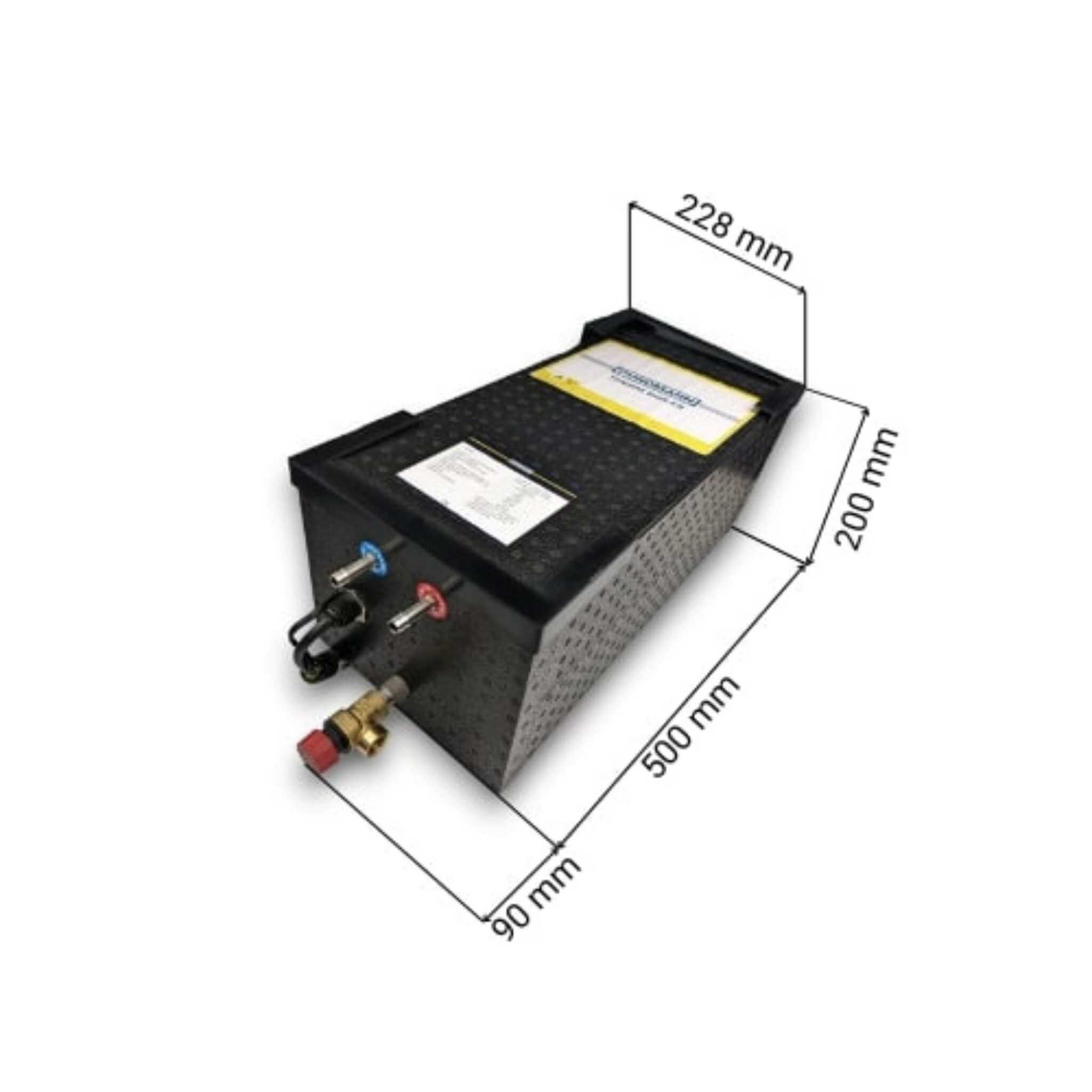 Chauffe-eau Pundmann 9L 200W 12V 9 Pundmann Chauffe-eau 9L dimensions