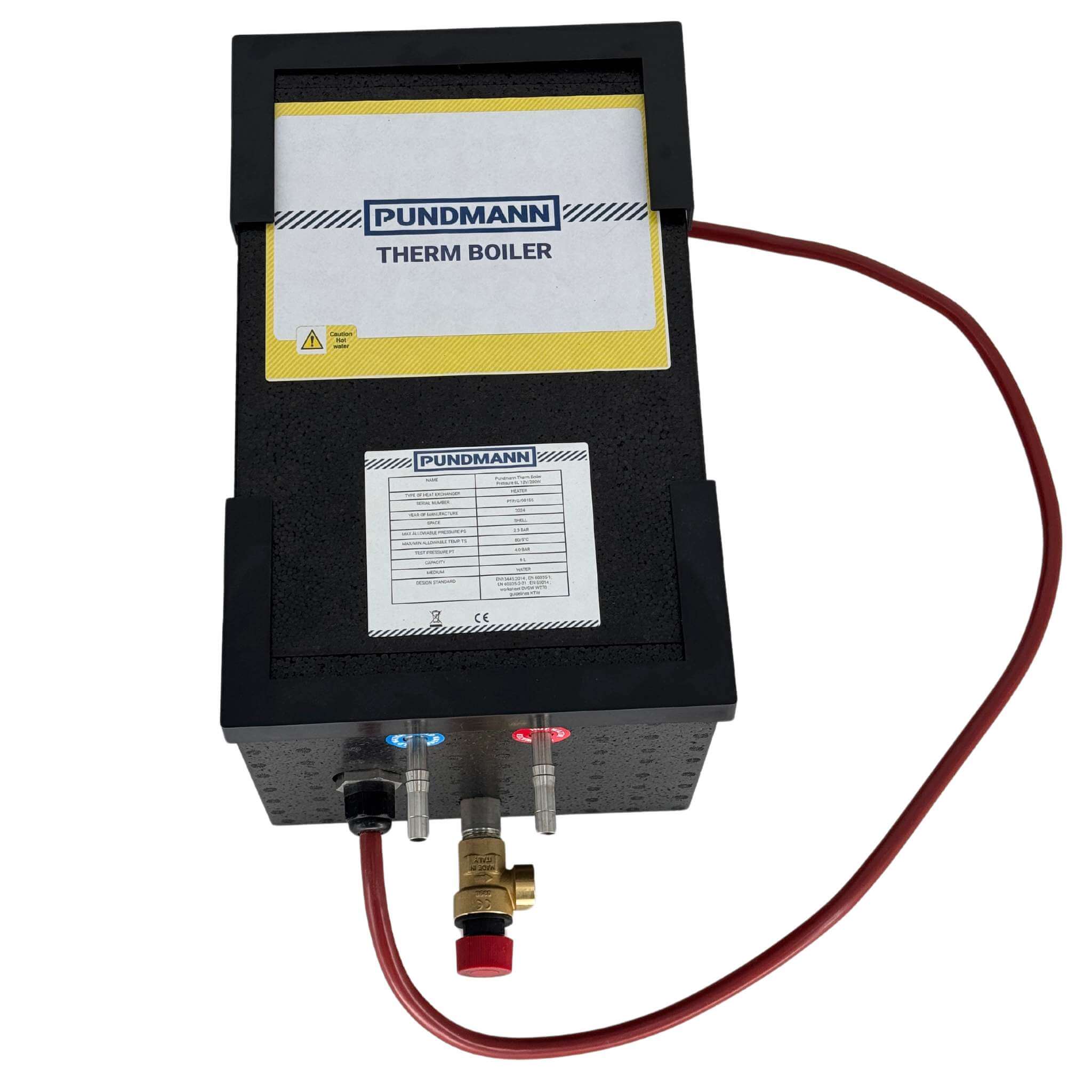 Chauffe-eau Pundmann 6L 200W 12V 2 Chauffe-eau Pundmann 6L
