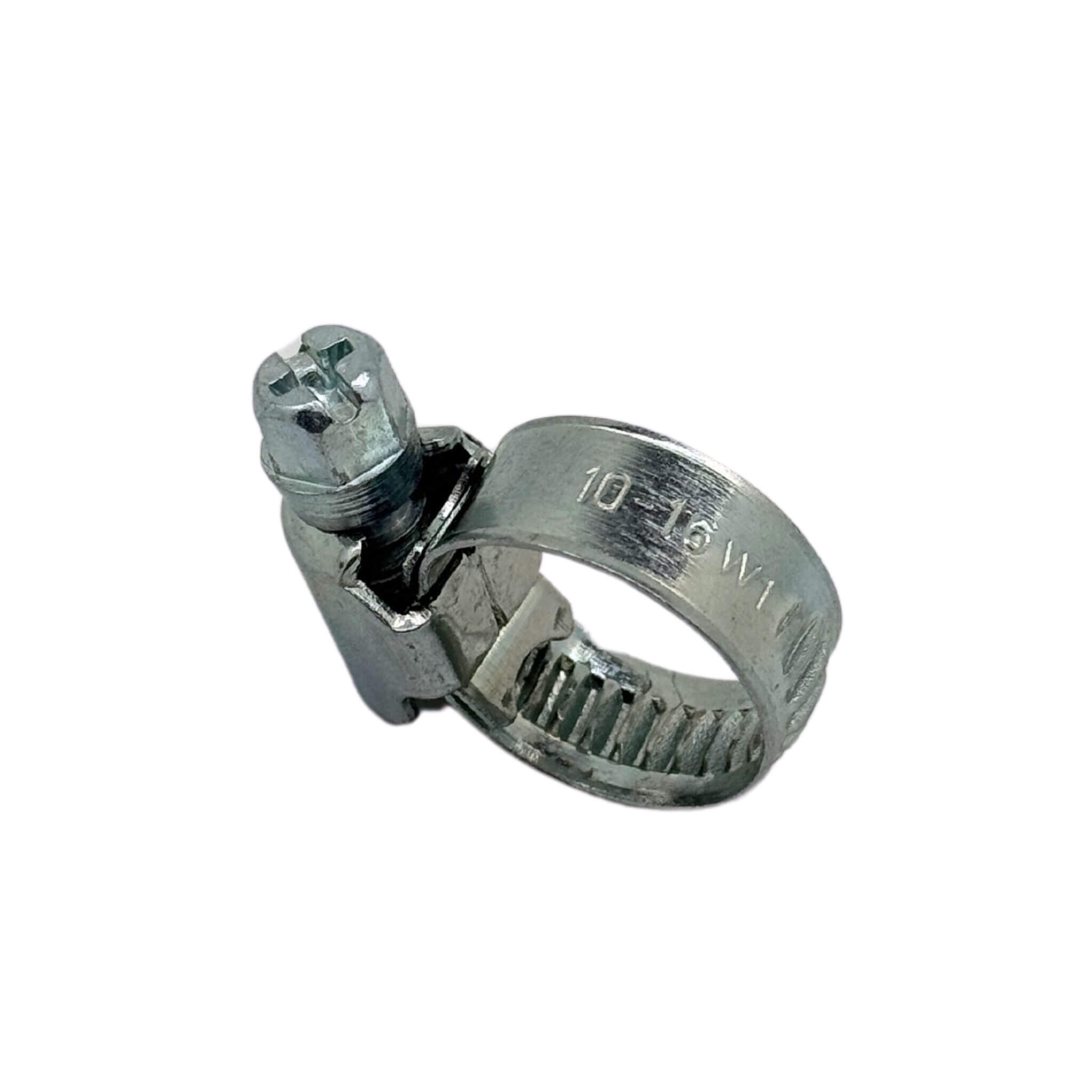 Collier à bande pleine en acier galvanisé 10 x 16 mm 2 Collier a bande large pour créer votre système d'eau en fourgon 10x16mm