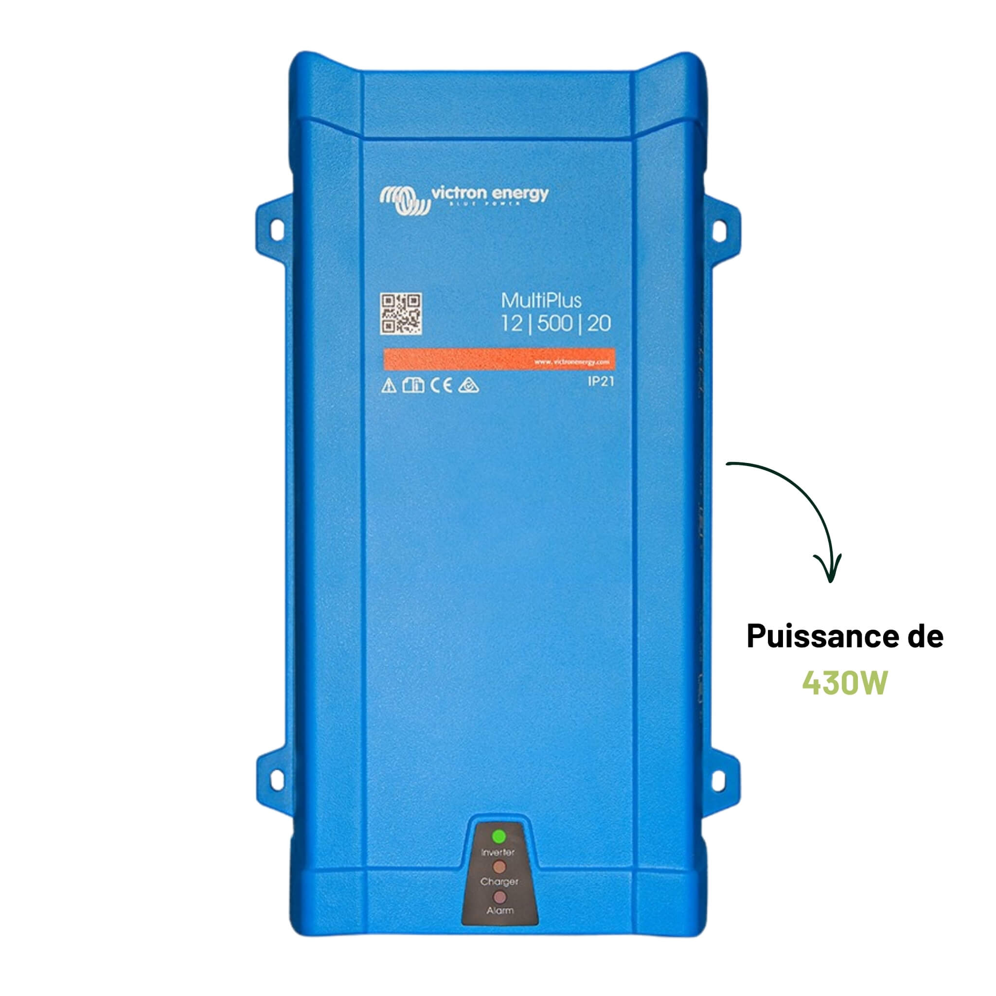 Convertisseur chargeur Multiplus 12/500/20 Victron Energy 2 Combiné Multiplus 430W de puissance