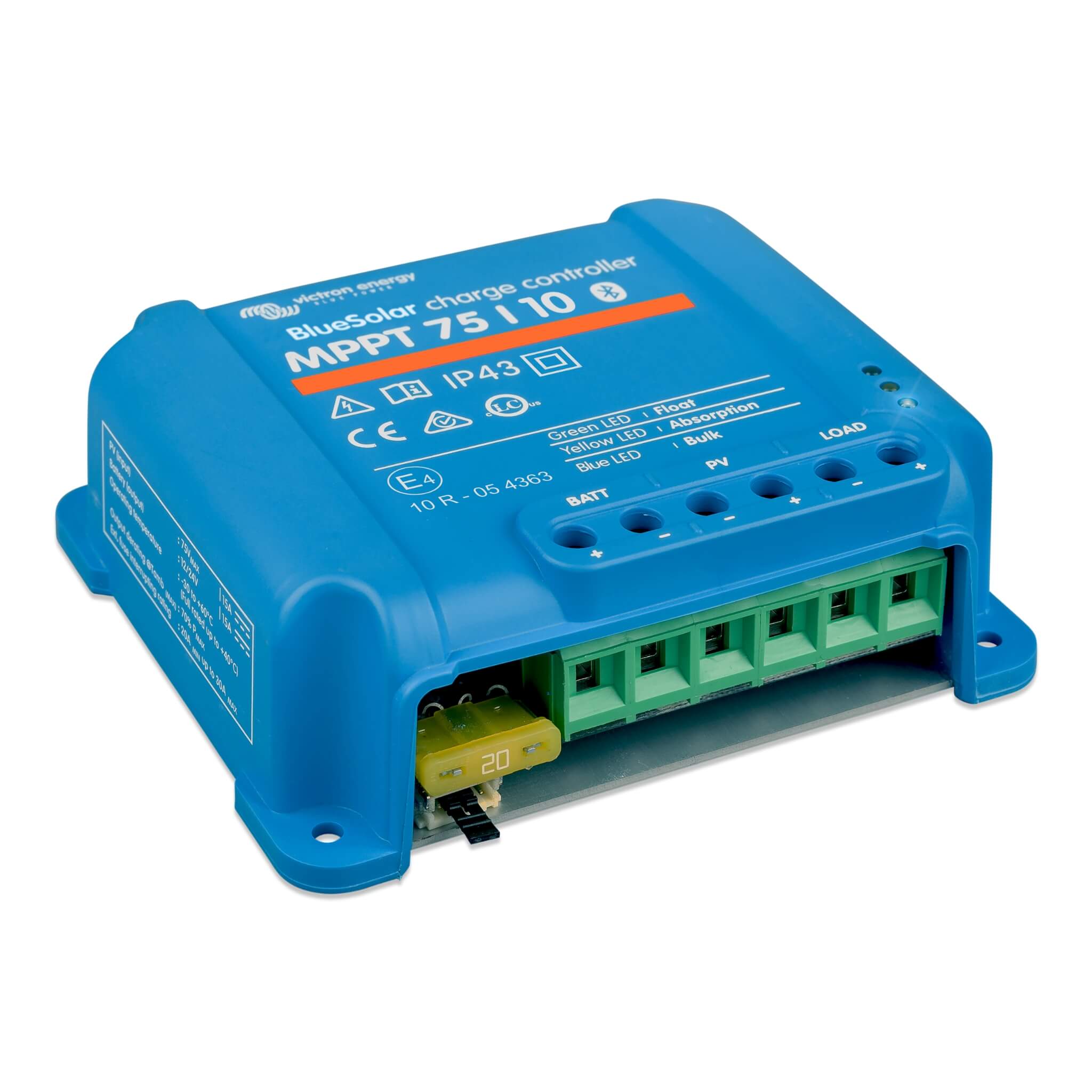 MPPT BlueSolar 75/10 Victron 145W 3 Bluesolar 75 10 cntrôleur de charge