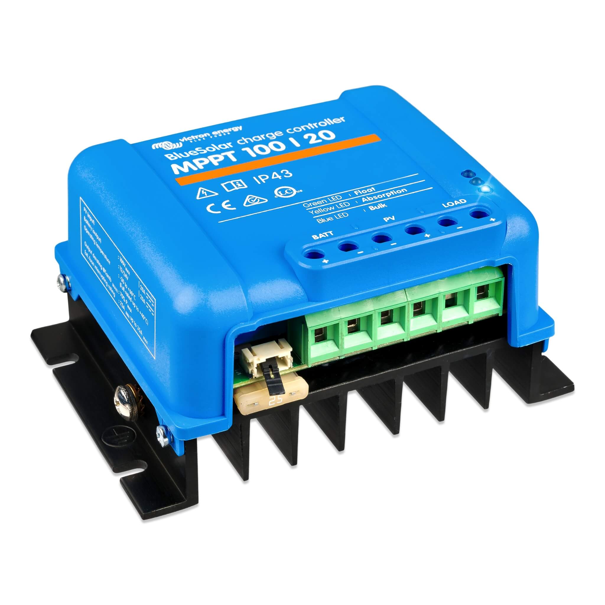 MPPT BlueSolar 100/20 Victron 290W 3 MPPT 100 20 controler la charge de vos panneaux solaires