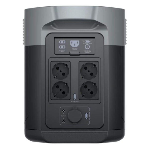 Batterie Delta 2 Max, Batterie Ecoflow, batterie nomade puissante, batterie pour van, batterie pour fourgon.