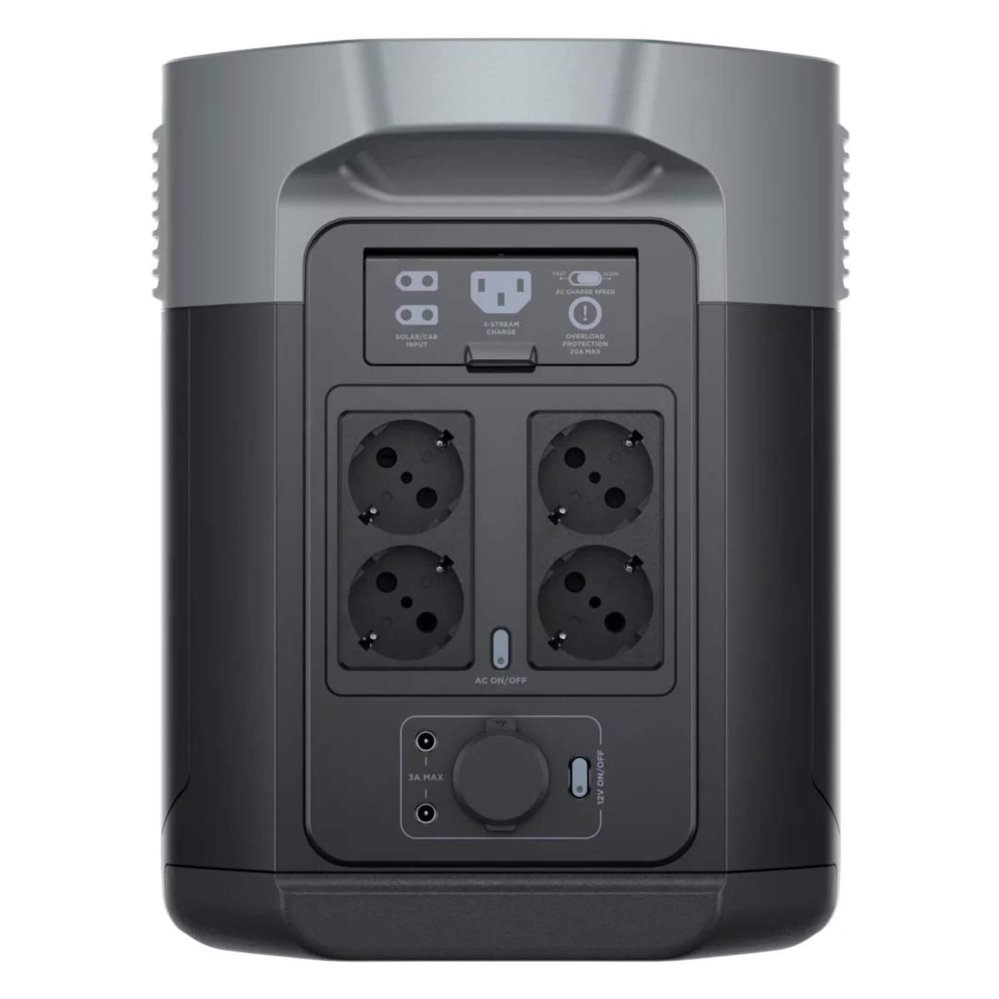 Ecoflow Delta 2 Max - 2048 Wh 2 Batterie Delta 2 Max, Batterie Ecoflow, batterie nomade puissante, batterie pour van, batterie pour fourgon.