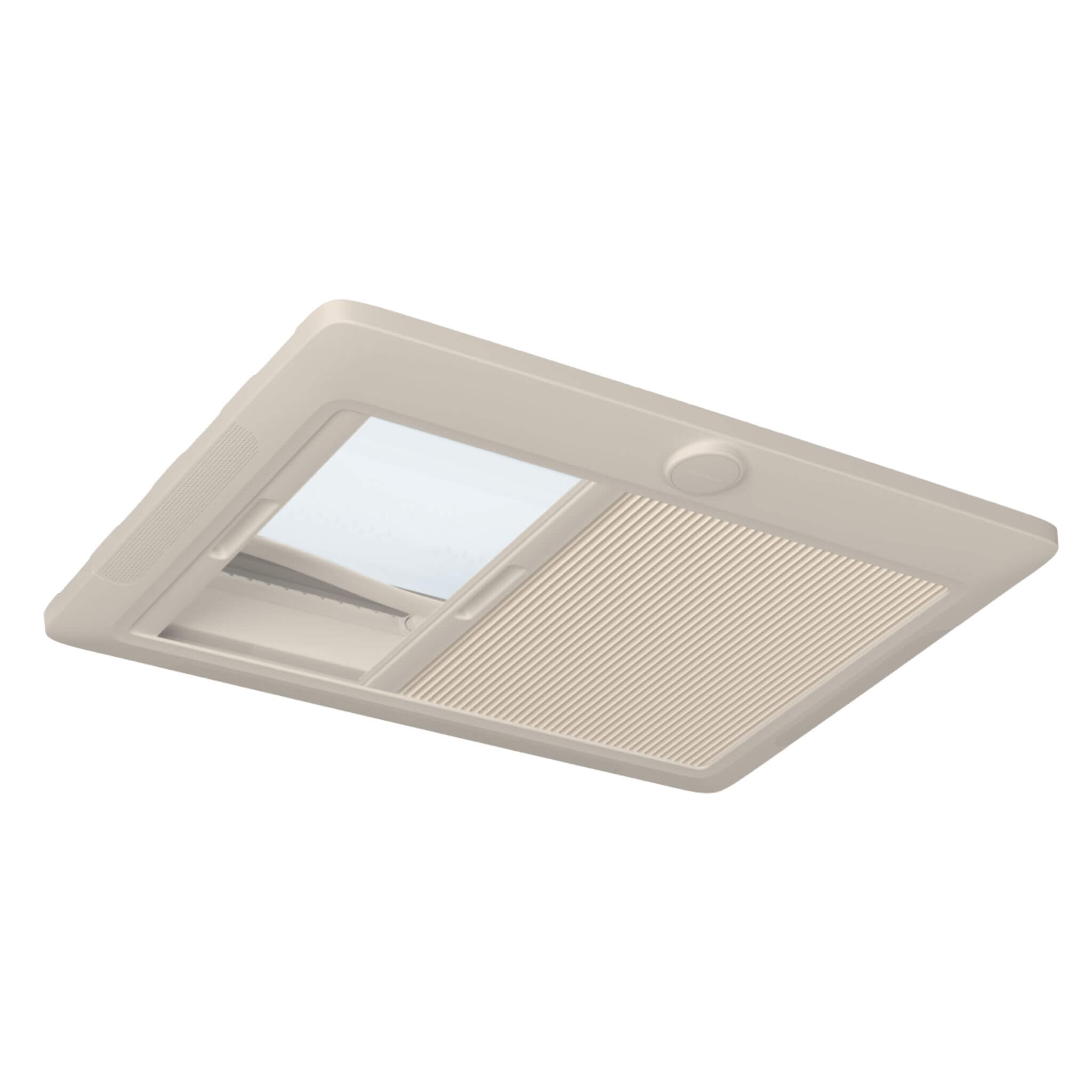Lanterneau Dometic Midi Heki FL 700 x 500 mm barre de levage gris 3 Dôme de toit pour Van barre gris Dometic 700 500