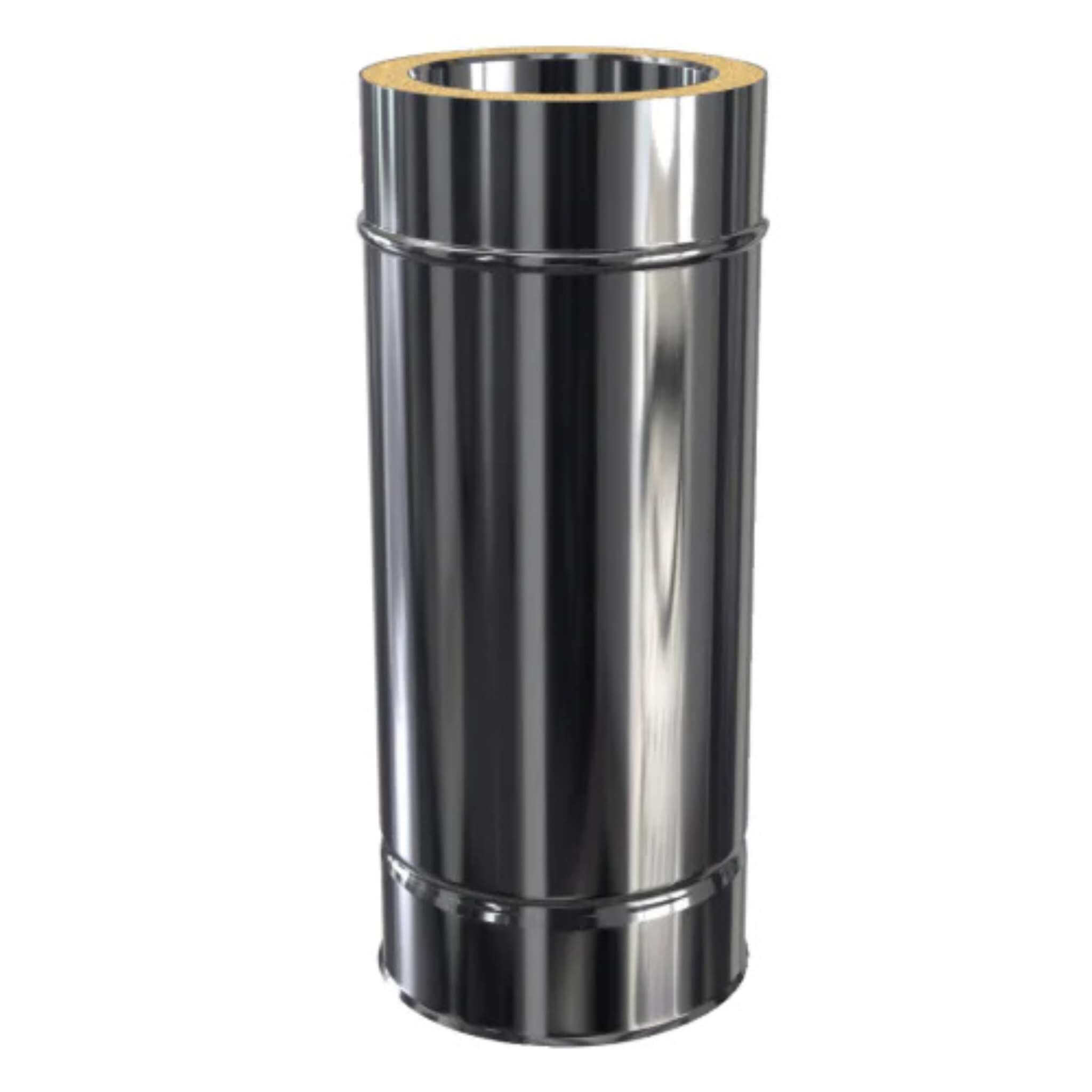 Conduit pour poêle double paroi Inox 500 mm 1 Conduit pour poêle double paroi Inox 500 mm