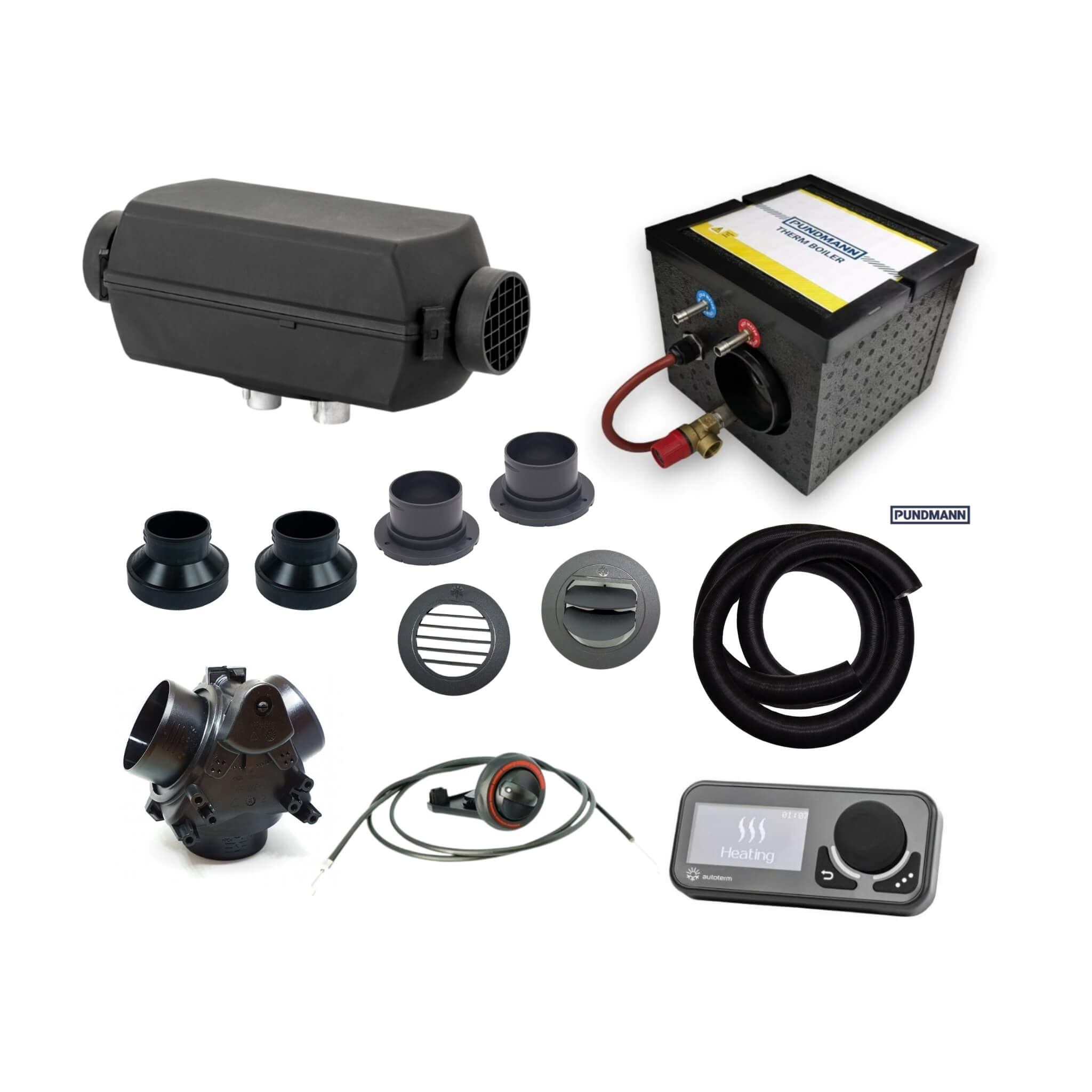Kit Chauffage AIR 2D et chauffe-eau 3L 1 Kit Chauffage AIR 2D et chauffe-eau 3L