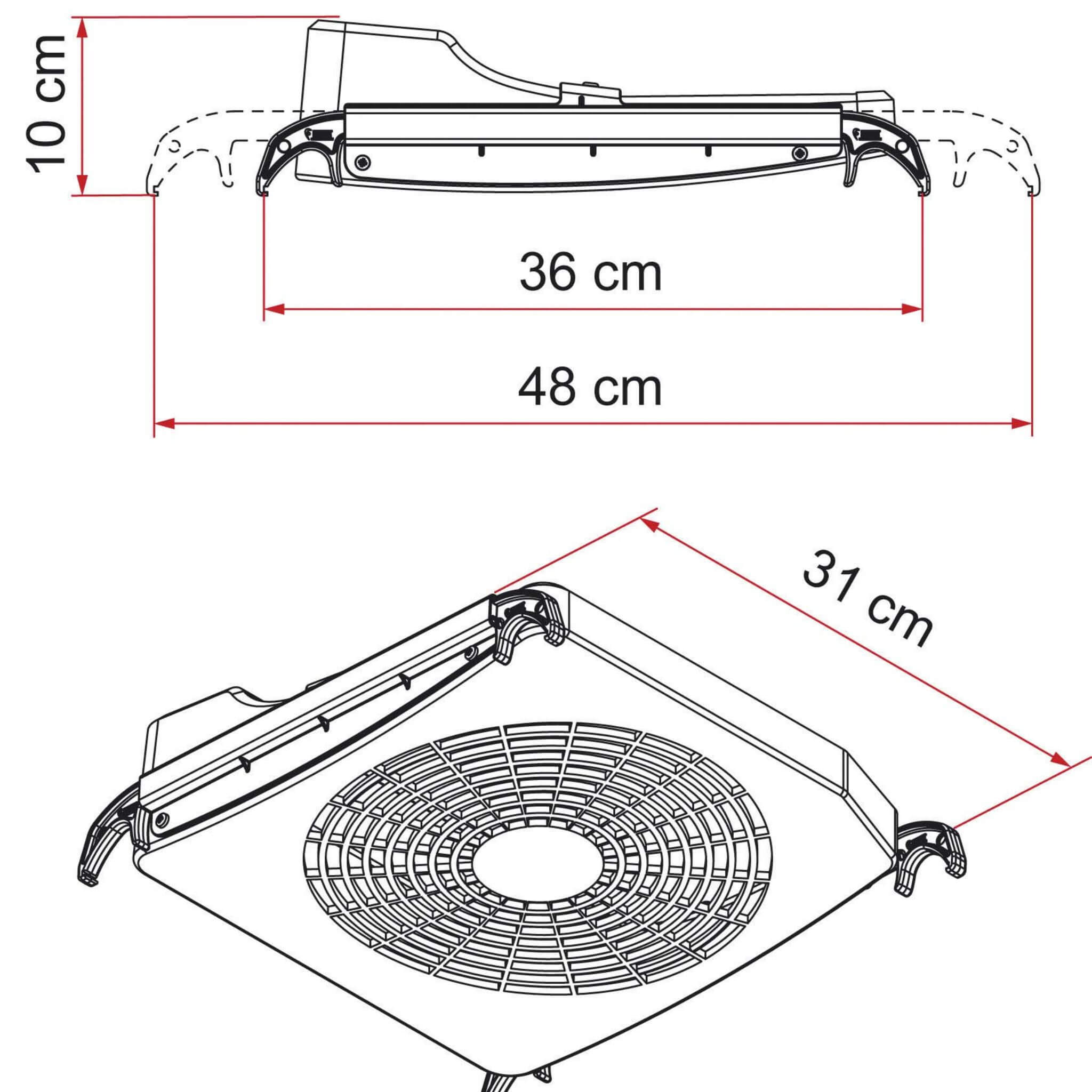 Ventilateur Turbo Kit Fiamma 2 Ventilateur Turbo Kit Fiamma – Image 2