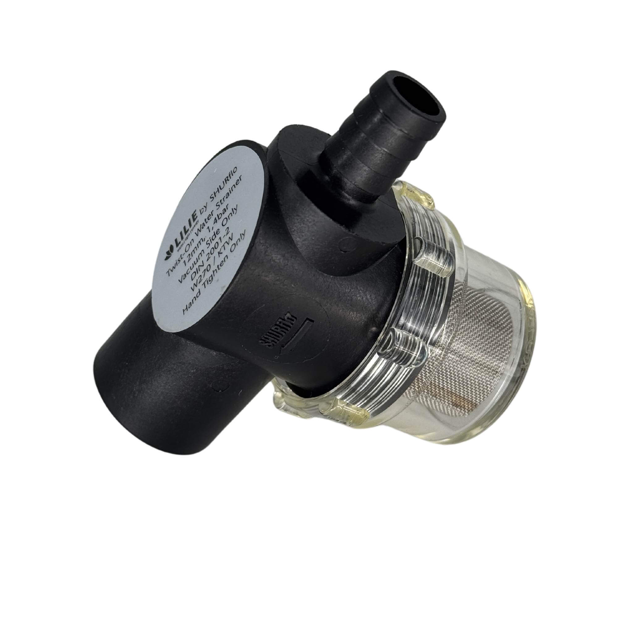 Filtre de pompe avec crépine SHURFLO 1 Filtre de pompe avec crépine SHURFLO