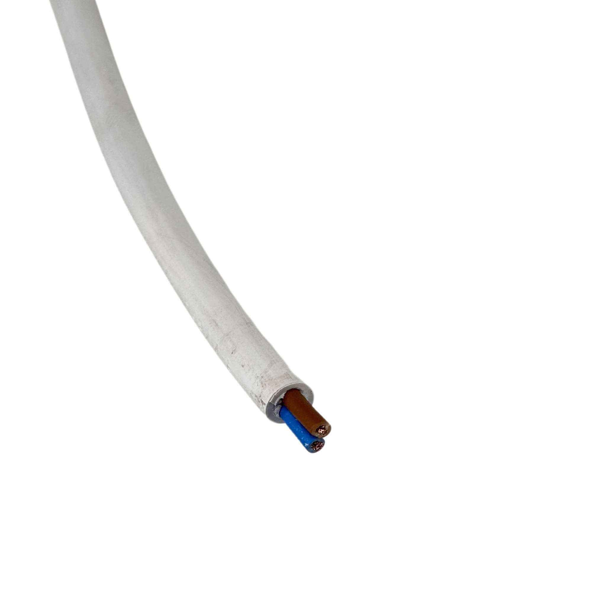 Câble souple 2 conducteurs H05VVF 0,75mm² x5 mètres 2 Cable souple 2 conducteurs pour van aménagé