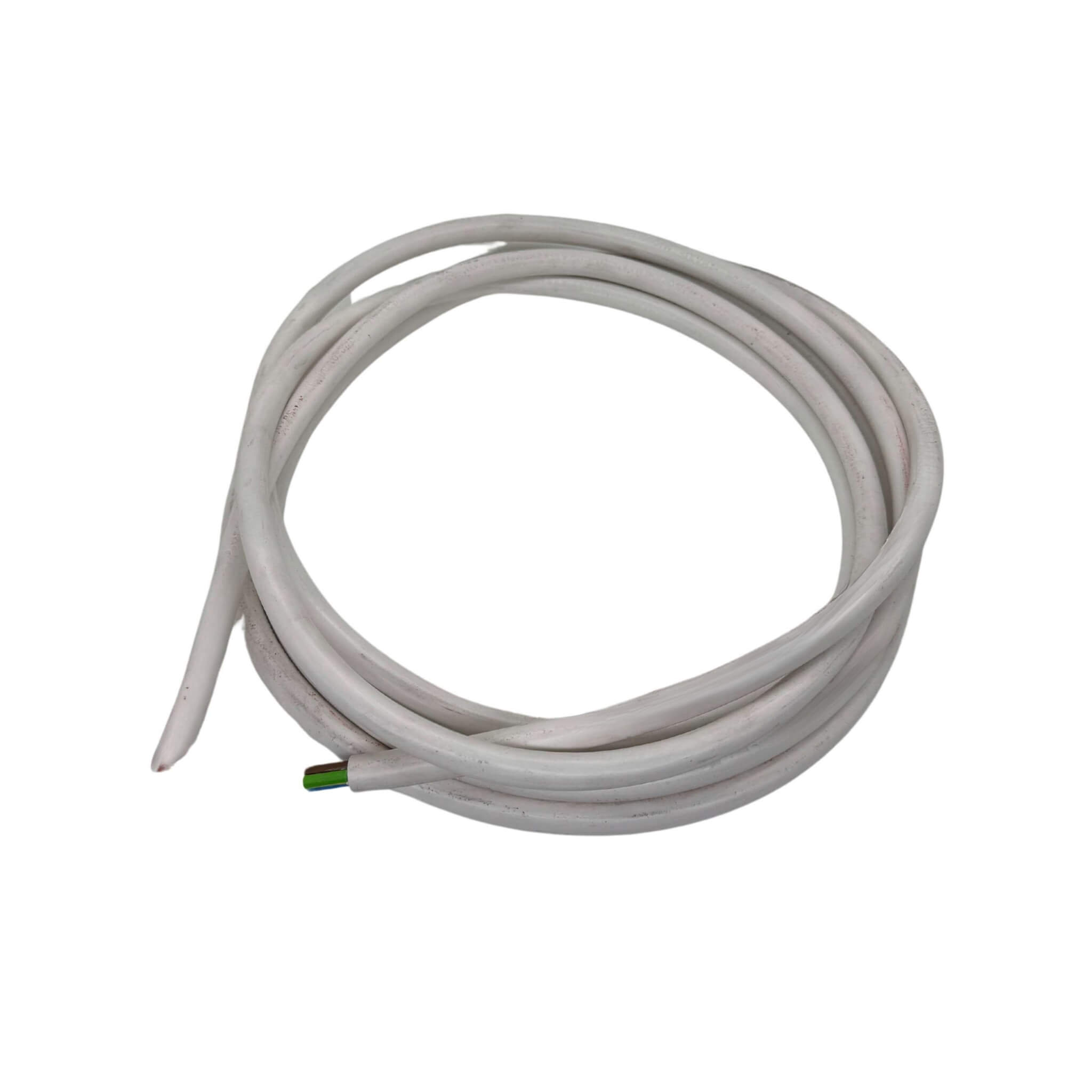 Câble souple 3 conducteurs H05VVF 2,5mm² x5 mètres 3 Câble 3 conducteurs H05VV-F section 2.5 mm² pour circuit électrique en van ou fourgon