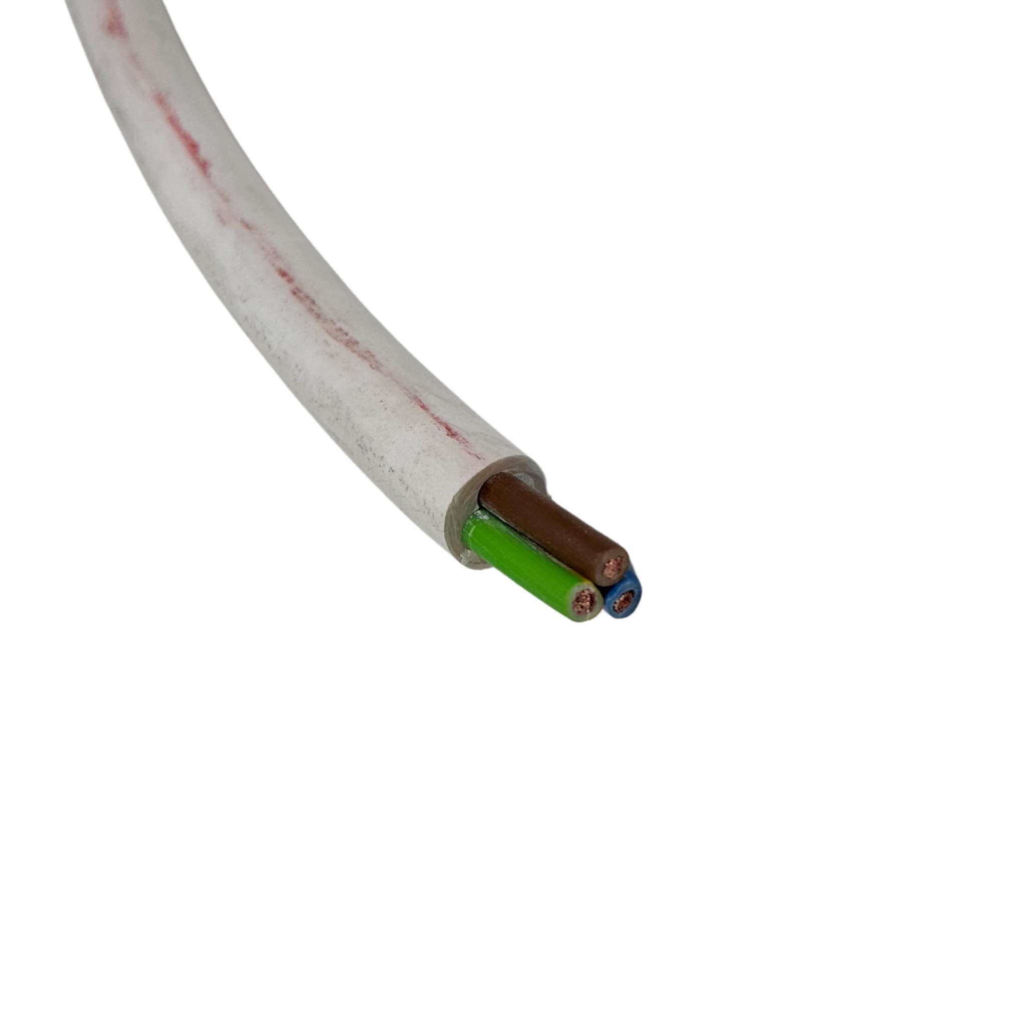 Cable souple 3 conducteurs H05VVF 0,75mm² x5 mètres 2 Cable souple 3 conducteurs pour van aménagé