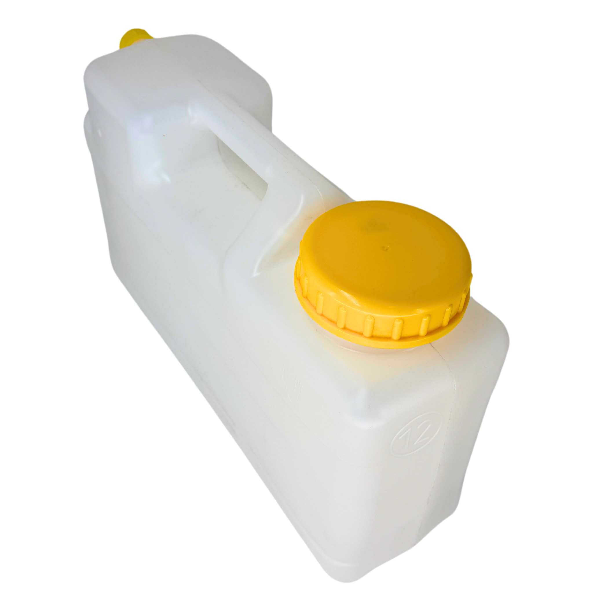 Jerrican d’eau 12L extra plat 2 Jerrican 12L extra plat double remplissage pour fourgon