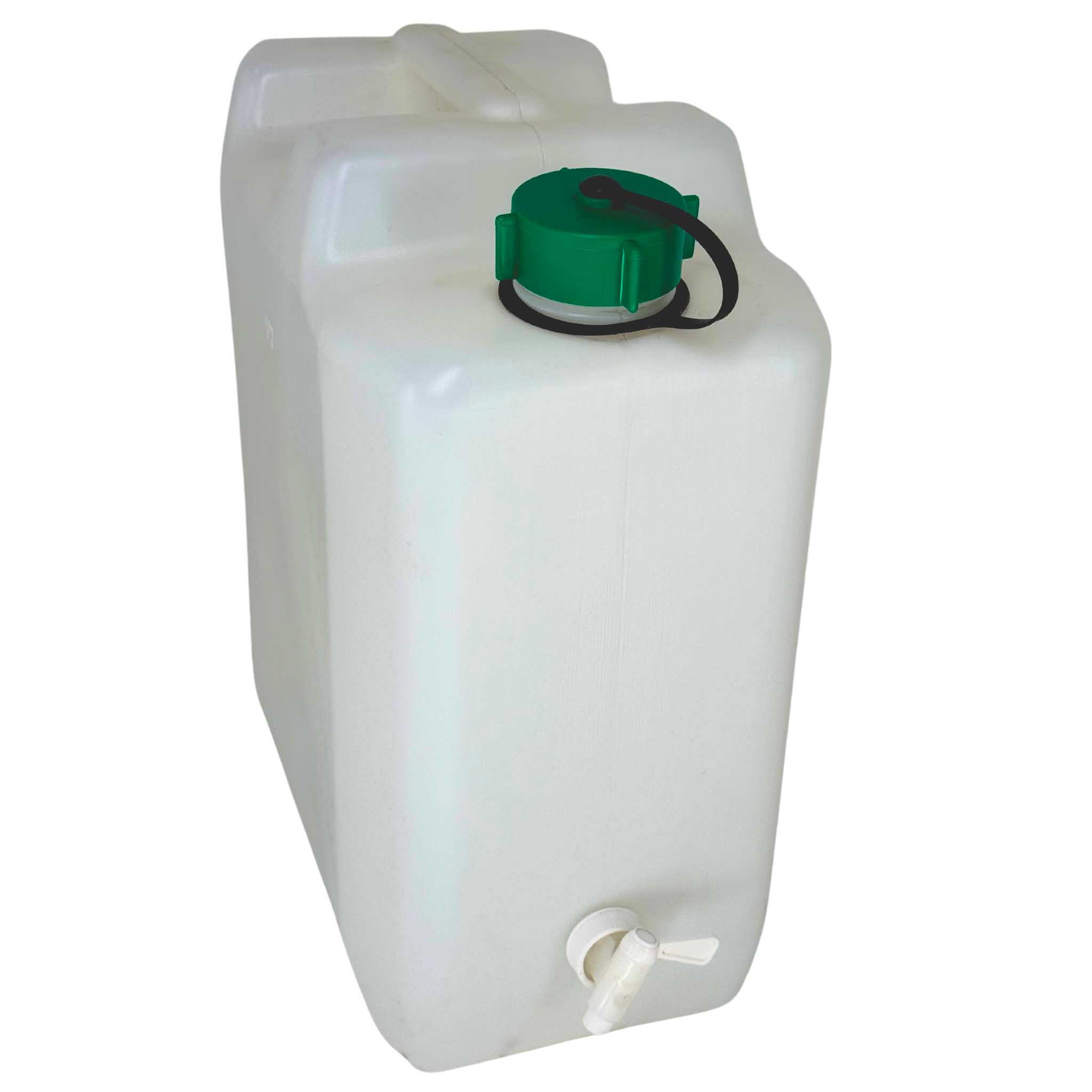 Jerrican d’eau 35L avec robinet 2 Jerrican 35L avec robinet pour fourgon