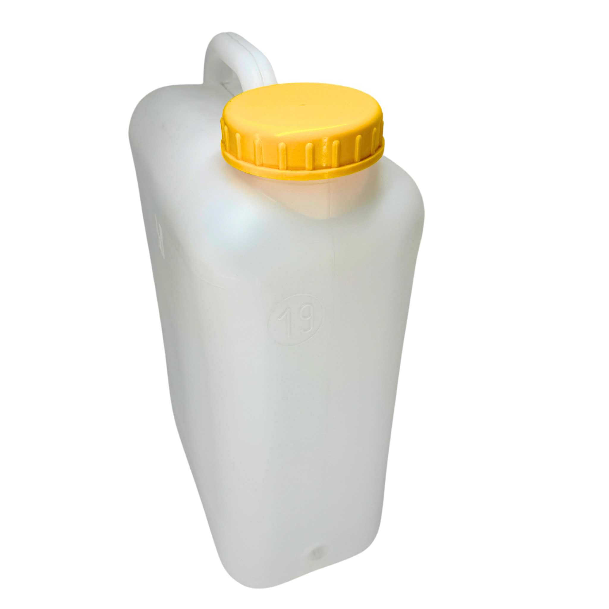 Jerrican d’eau 19L avec poignée 2 Jerrican eau 19L bouchon diametre 19mm pour fourgon