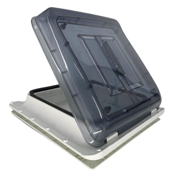 Lanterneau Fiamma Turbo Vent Crystal, lanterneau, aération permanente