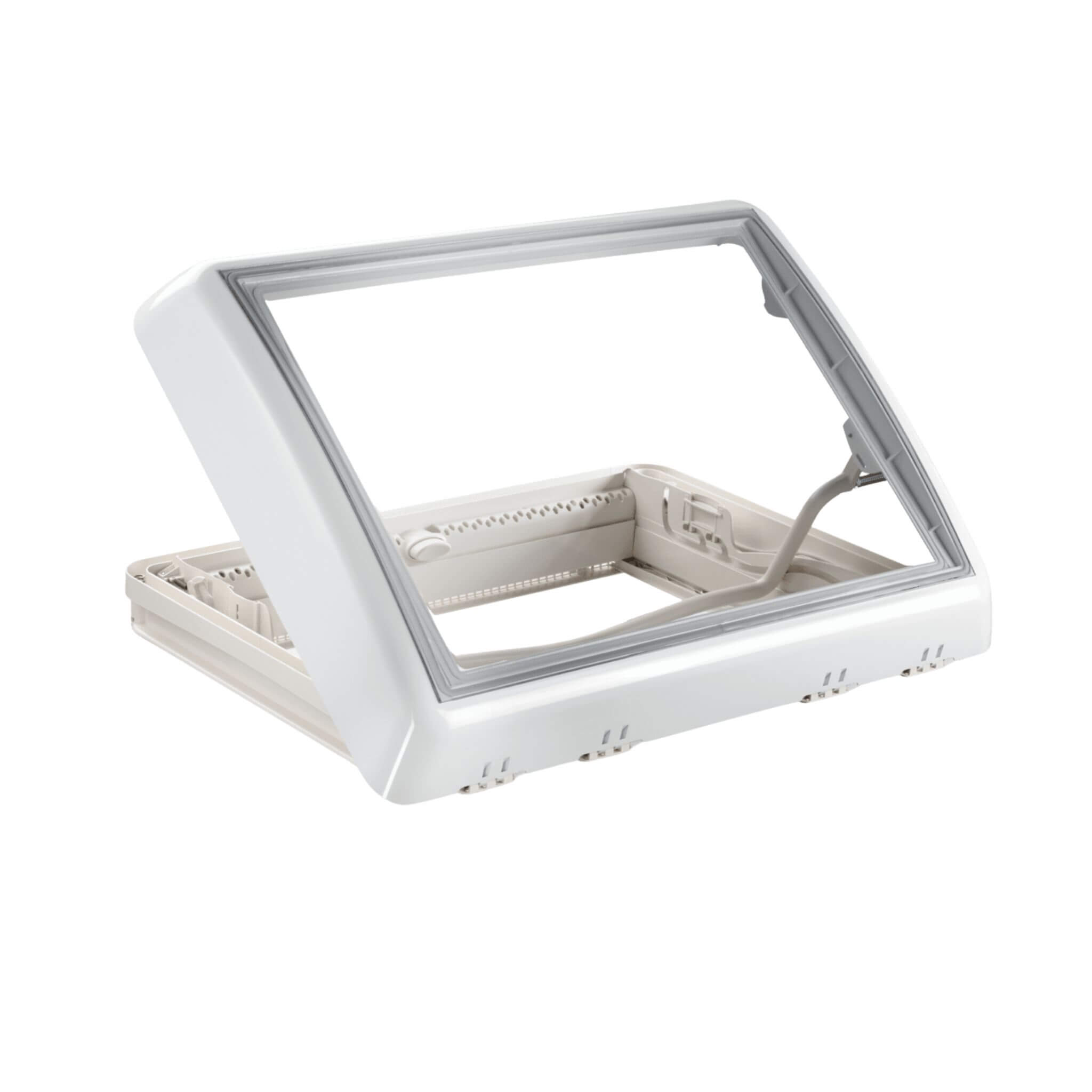 Lanterneau Dometic Midi Heki FL 700 x 500 mm barre de levage blanc 1 Lanterneau Dometic Midi Heki FL 700 x 500 mm barre de levage blanc