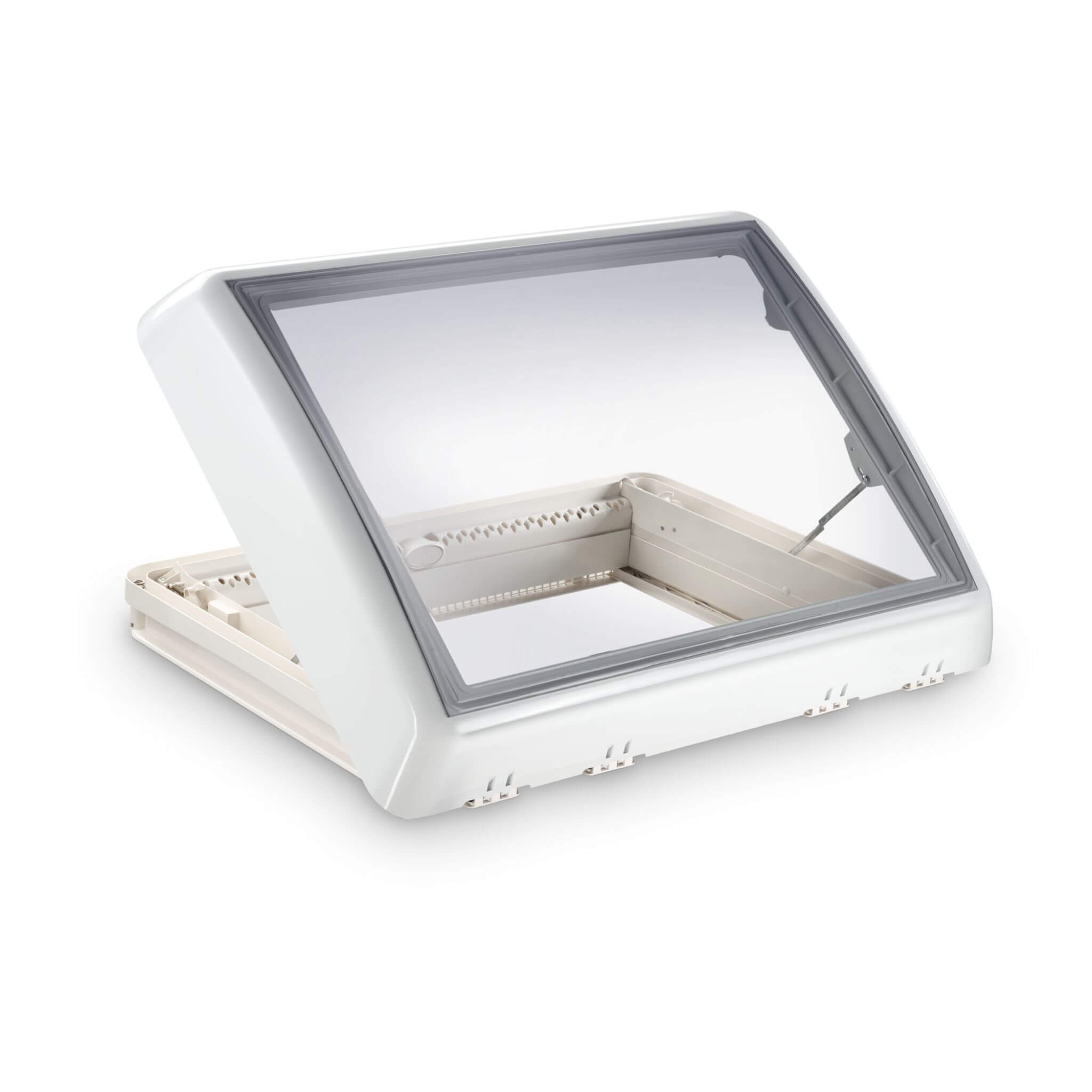 Lanterneau Dometic Midi Heki FL 700 x 500 mm à manivelle blanc 1 Lanterneau Dometic Midi Heki FL 700 x 500 mm à manivelle blanc