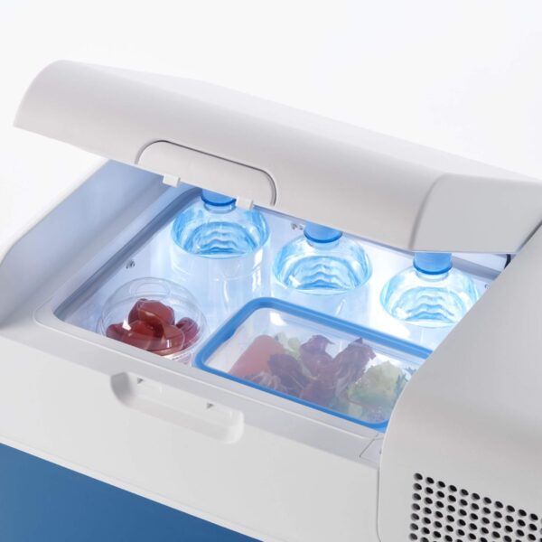 Taille, glacière, contenance 31L