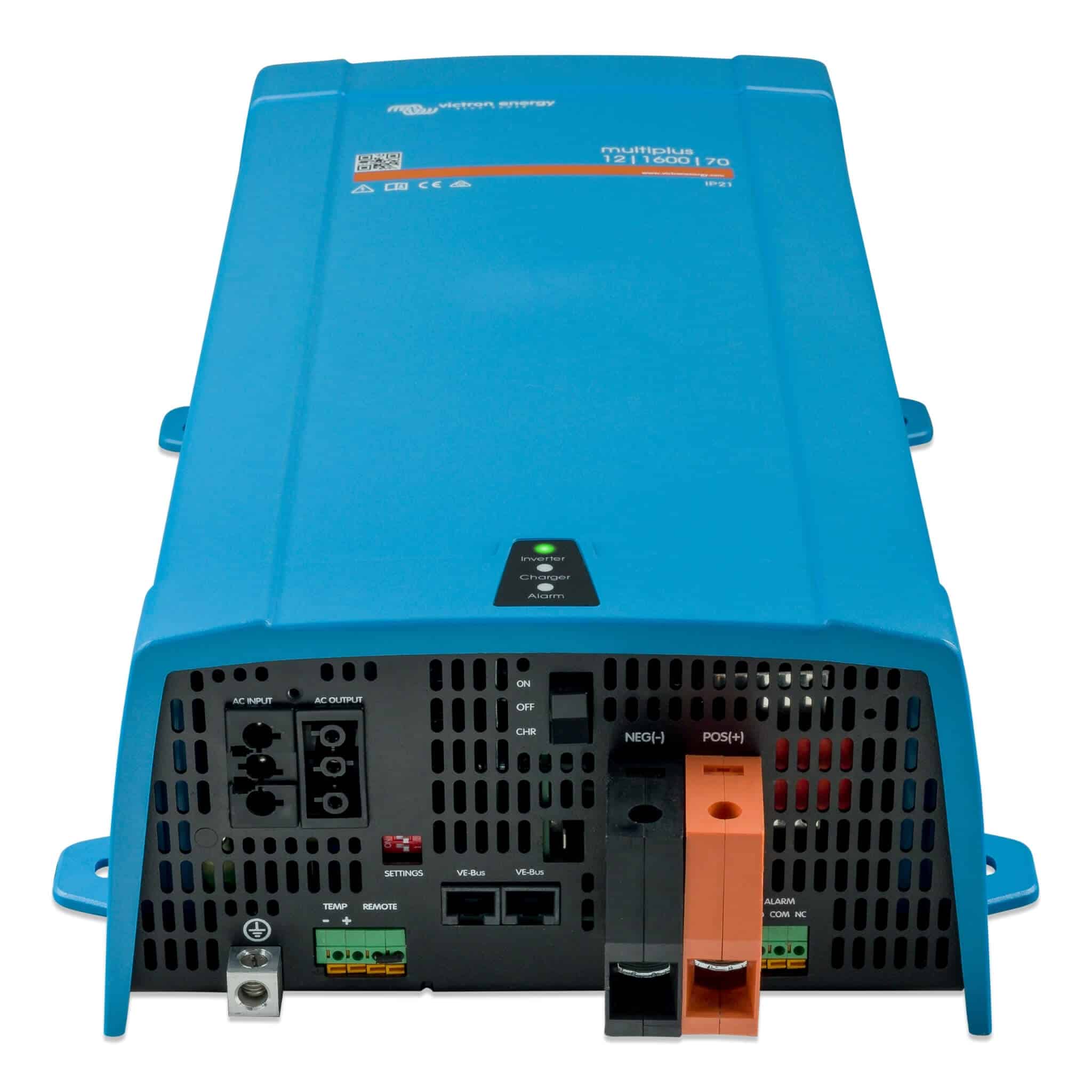 Convertisseur chargeur Multiplus 12/1600/70 Victron Energy 3 Multiplus Victron Energy 12volts 1600watts 70ampères