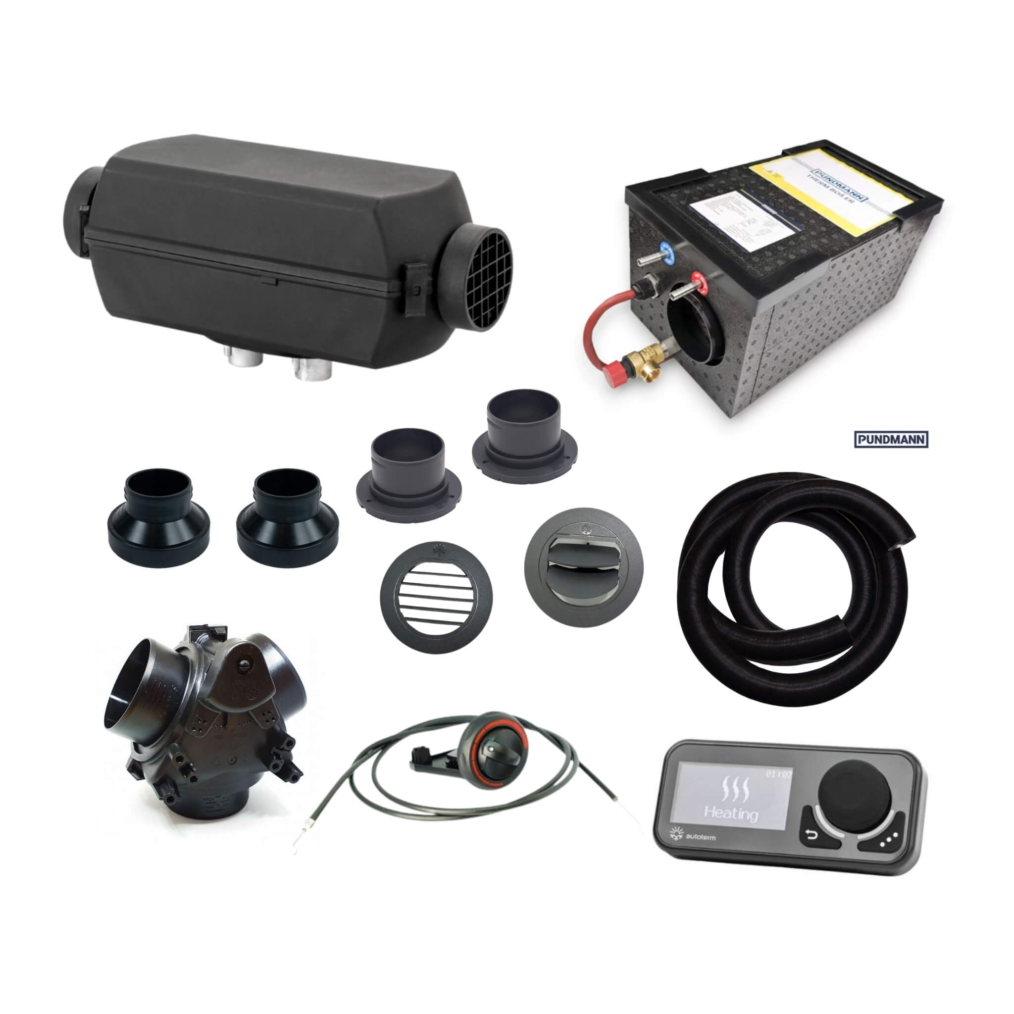 Kit Chauffage AIR 2D et chauffe-eau 6L 1 Kit Chauffage AIR 2D et chauffe-eau 6L