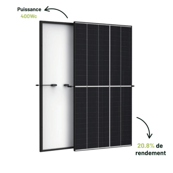 Panneau Solaire 400Wc Trina Solar avec rendement de 20.8%