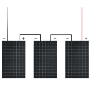 Panneau solaire 150W Unisun - 150.12MS 4 Panneau solaire souple 150W Unisun - 150.12MS branchement en serie
