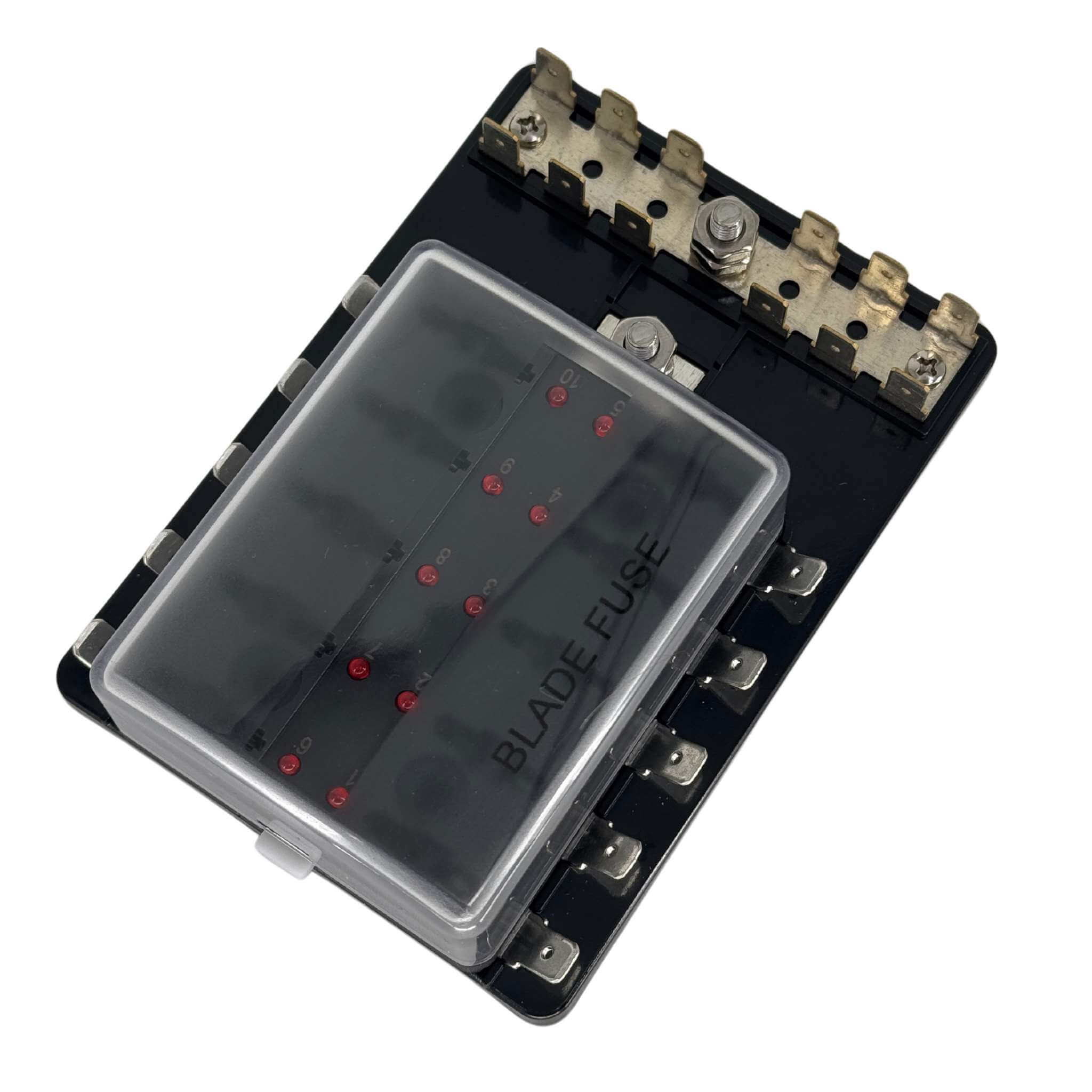 Porte-Fusible 10 voies 12V 1 Porte-Fusible 10 voies 12V