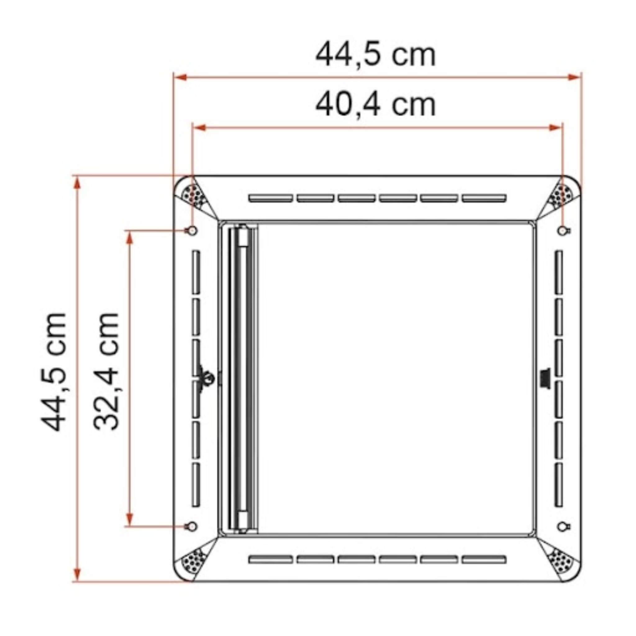 Rollo Vent 40 Store Occultant 3 Fiamma Rollo Vent 40 Store Occultant Dimensions