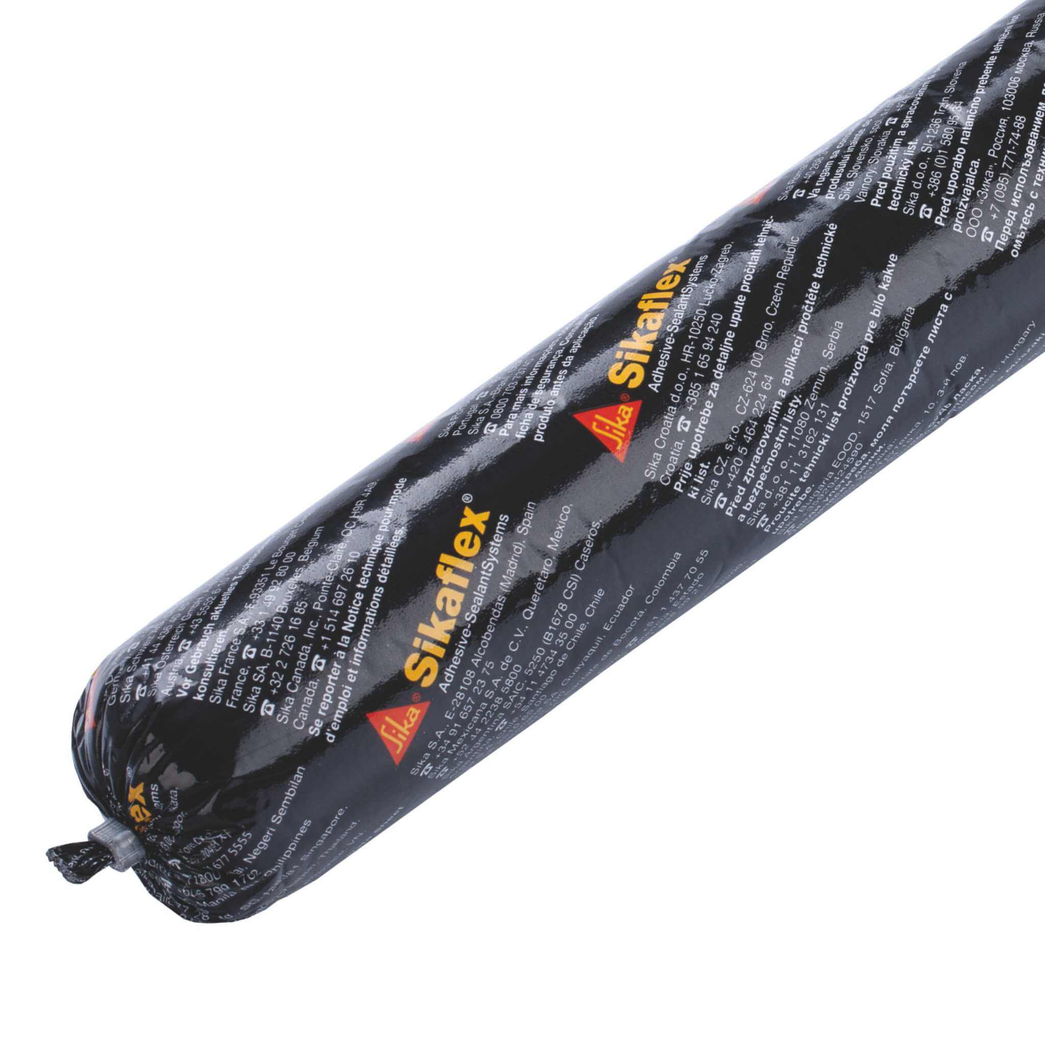 Sikaflex 521 UV Noir en recharge 600ml 2 Sikaflex 521 UV en poche recharge noir 600 ml