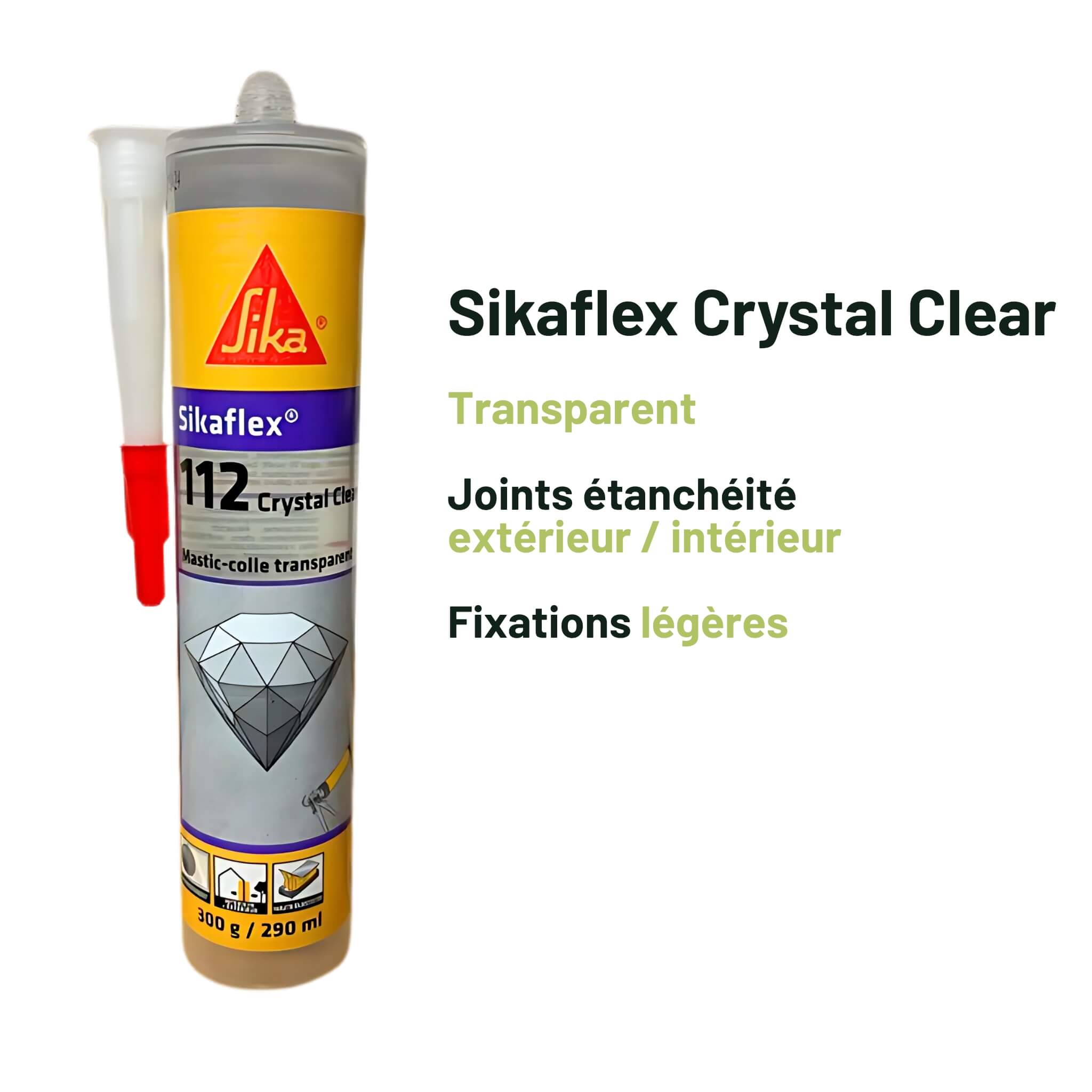 Sikaflex Transparent 112 Crystal Clear 2 Sikaflex Transparent