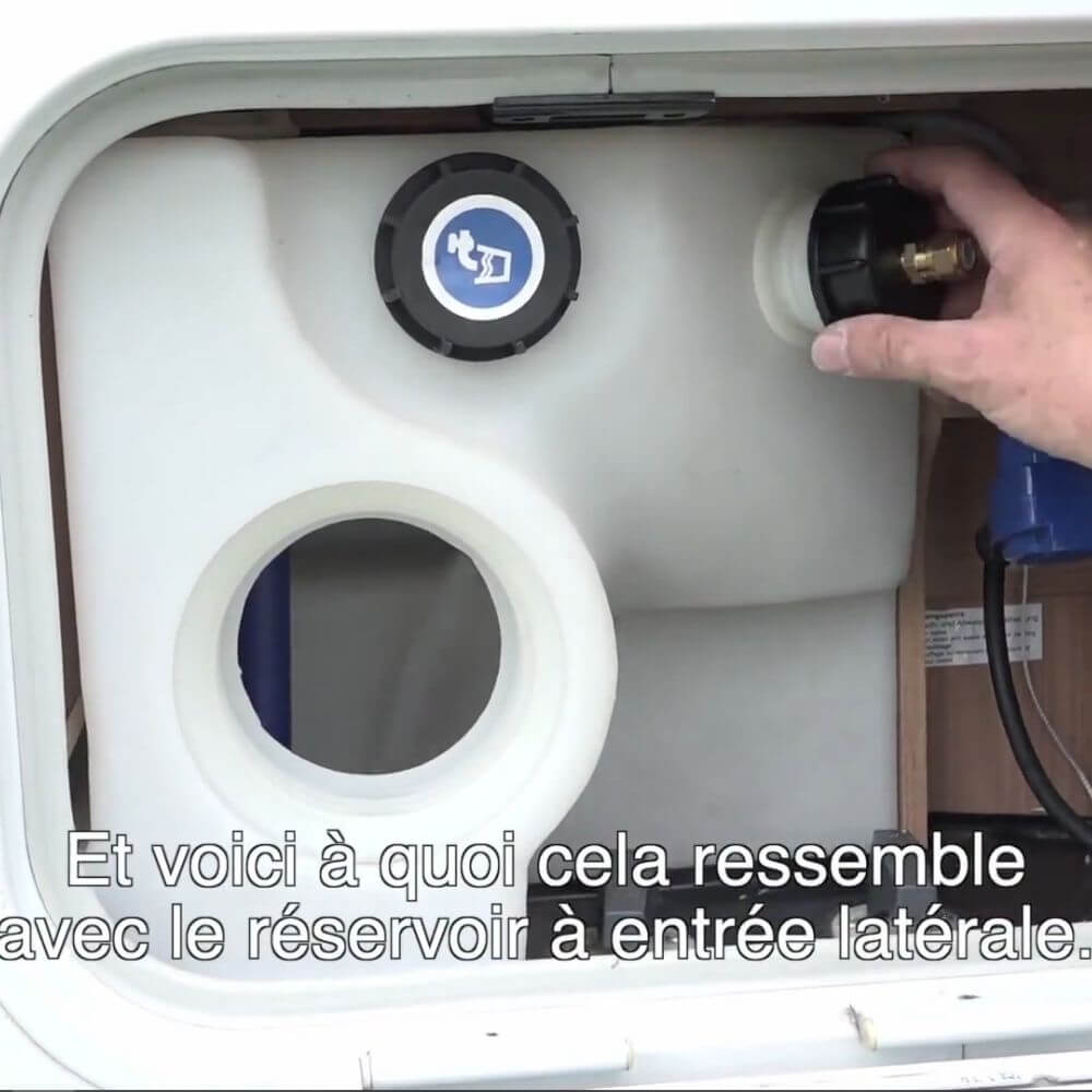 Tank O3 10 Bouchon, Cuve d'eau propre, Tank O3
