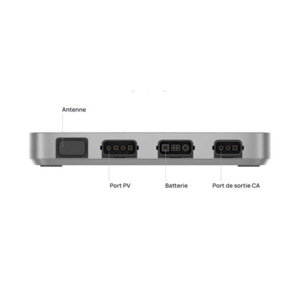 Vue arrière powerstream, Ecofflow