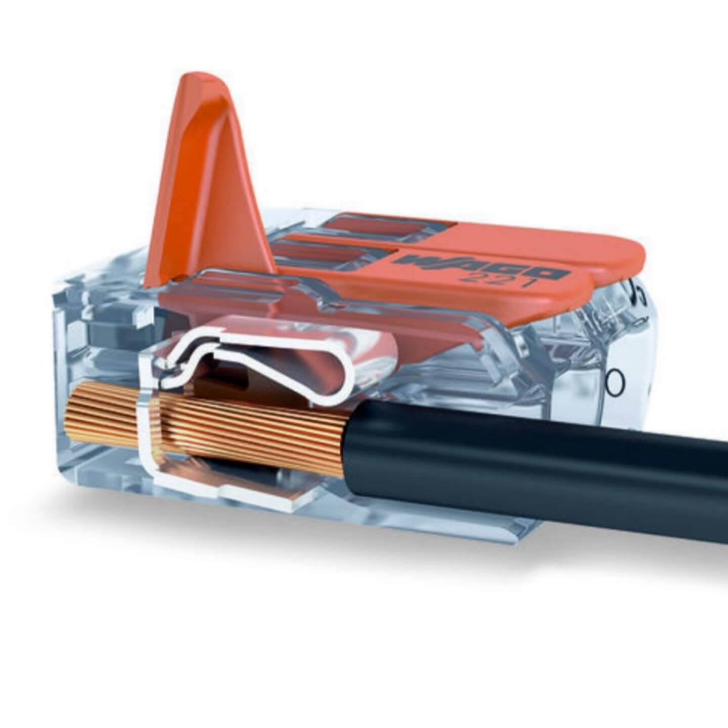 WAGO 221-412 : Lot de 20 2 Raccordement WAGO 221412