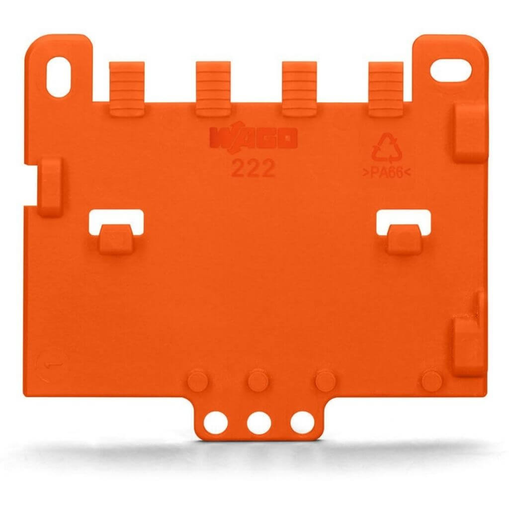 WAGO 222-505 : Plaque de Décharge de Traction 1 WAGO 222-505 : Plaque de Décharge de Traction