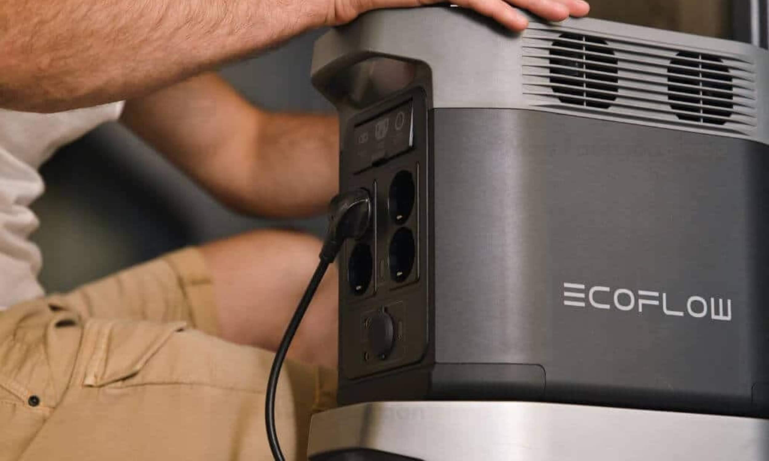 Ecoflow Delta 2 Extra - Batterie Supplémentaire 11 Connexion, Démarrage, Delta 2 et EXTRA