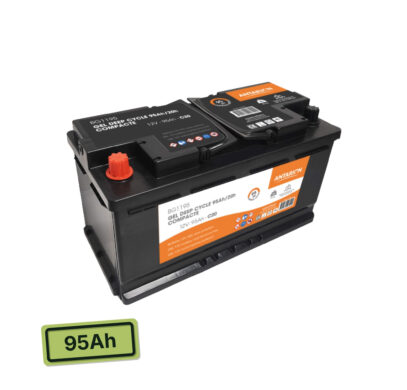 Batterie auxiliaire Gel Antarion Compact 95 Ah pour installation embarquée