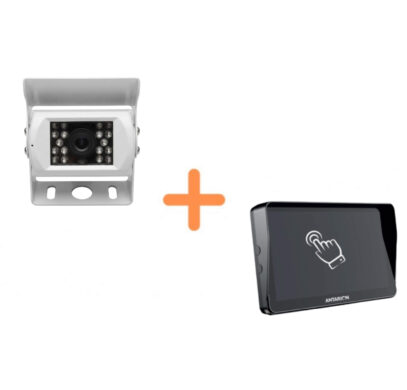 Écran HD 1080p Antarion pour caméra de recul blanche