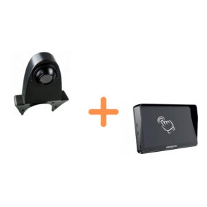 Kit caméra de recul Antarion noire avec écran pour van et camping-car
