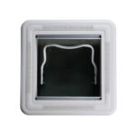 Lanterneau Antarion 40x40 blanc double vitrage pour camping-car