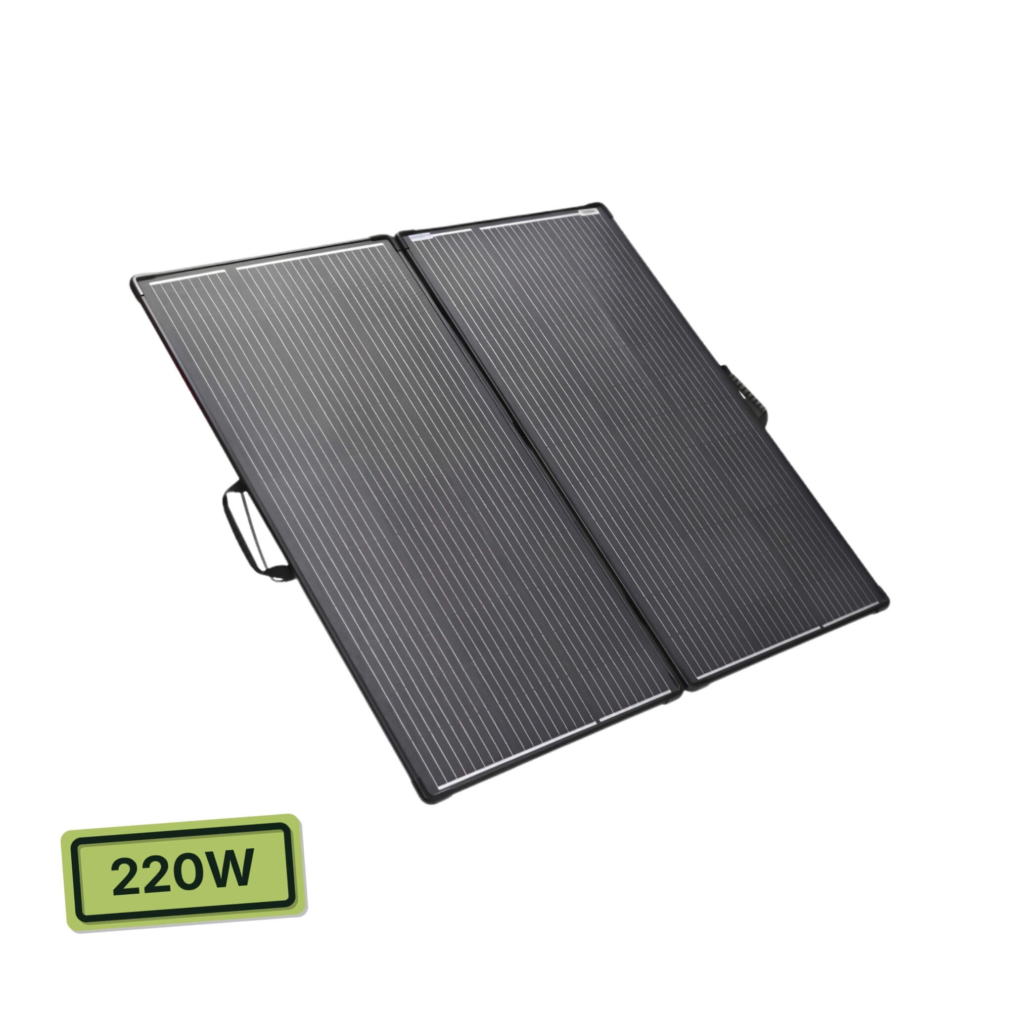 Panneau Solaire Pliant 220W (2 x 110W) Antarion 1 Panneau solaire pliant Antarion 220W portable pour van et camping-car