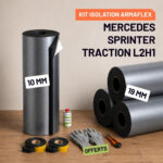 Isolation Armacell pour Mercedes Sprinter Traction L2H1